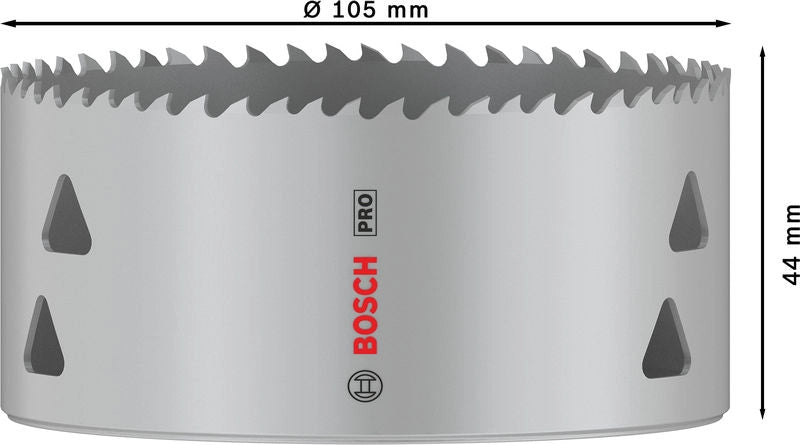 SEGA A TAZZA MULTIMATERIALE BOSCH PRO D.105mm - 2608901535