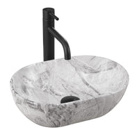 Lavabo Da Appoggio Rea Amelia Mini Stone Matt