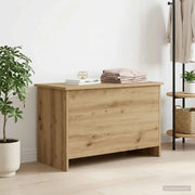 Cassa di stoccaggio Rovere Artigianale 80 x 40 x 50 cm 8011266