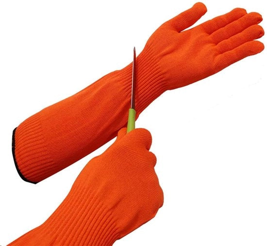 Manopole di protezione estendibili anti-taglio livello 5 con manica lunga protezione anti-sciocco e anti-punzitura resistente alle abrasioni adatte per la costruzione