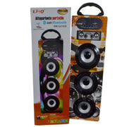 Trade Shop - Cassa Altoparlante Portatile Kbq-608 Bluetooth Radio Usb Led Multicolor -