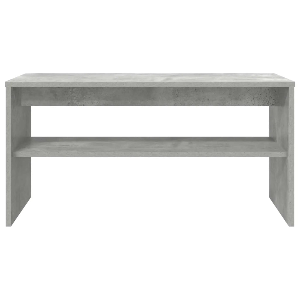 Mobile TV-Credenza per TV Grigio cemento 80 x 35 x 40 cm Legno multistrato