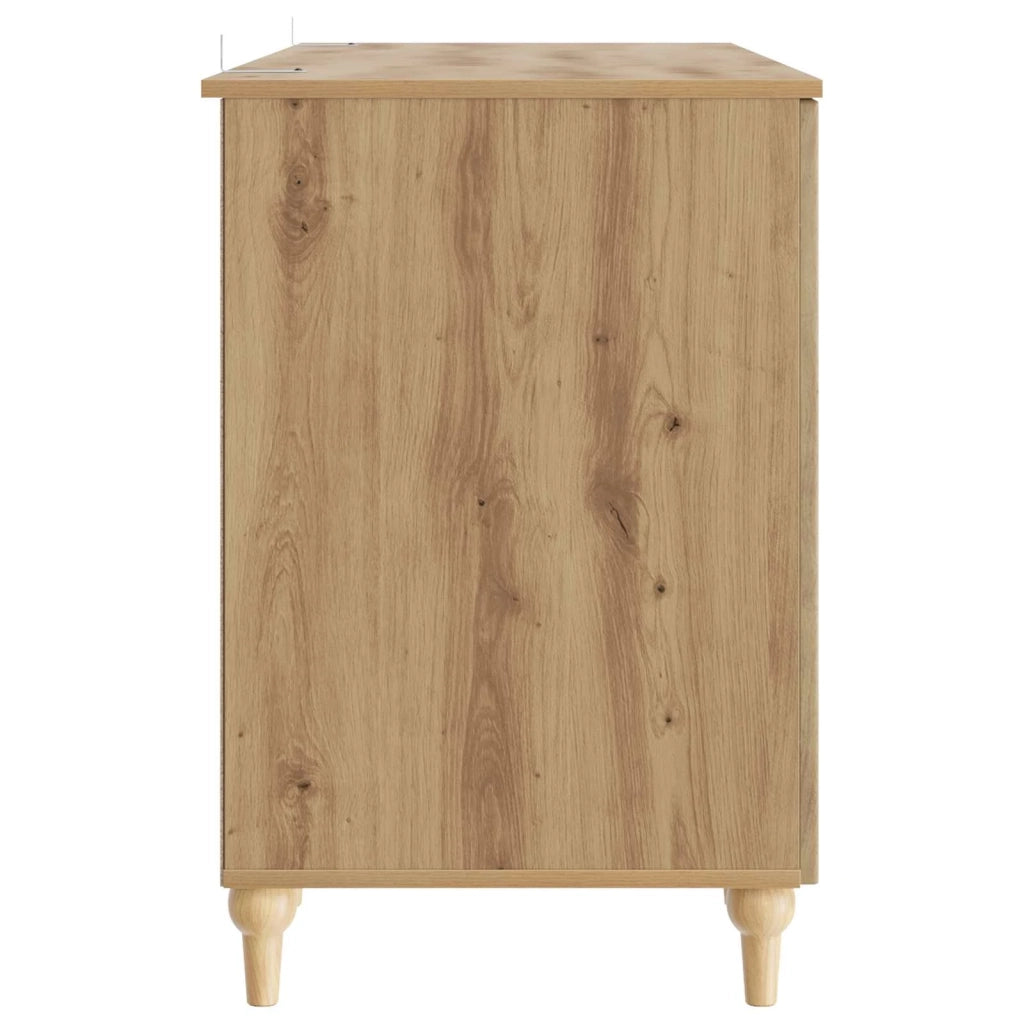 Scrivania con lo scaffale Rovere Artigianale 142,5 x 50 x 75 cm 3414584