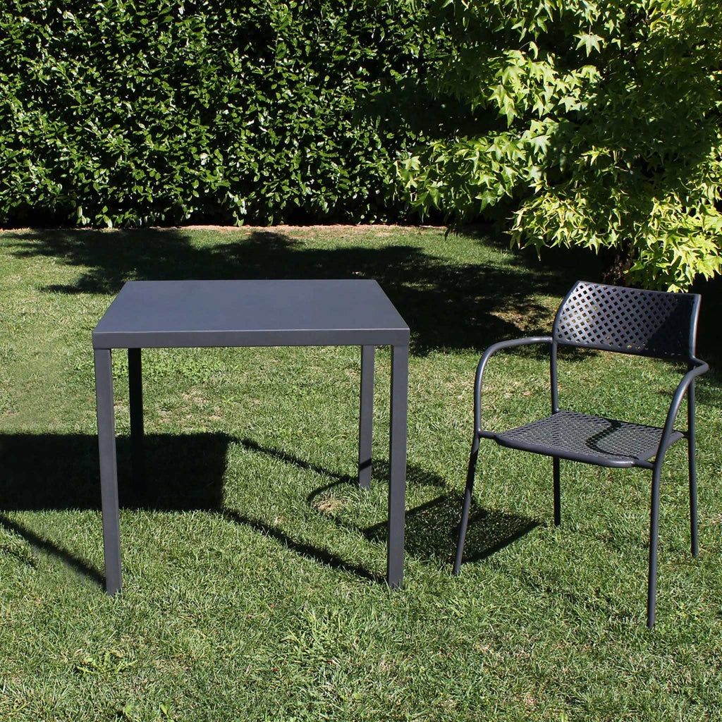 Tavolo da Giardino Quadrato cm 80x80 - CHAD