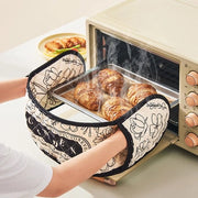Ovenmaniglioni in doppio strato, resistenti al calore, monoparte, maniglioni in cotone multifunzionali e duraturi con chiusura a laccio, maniglie da cucina lavabili per cucina, cottura e altri accessori da cucina.