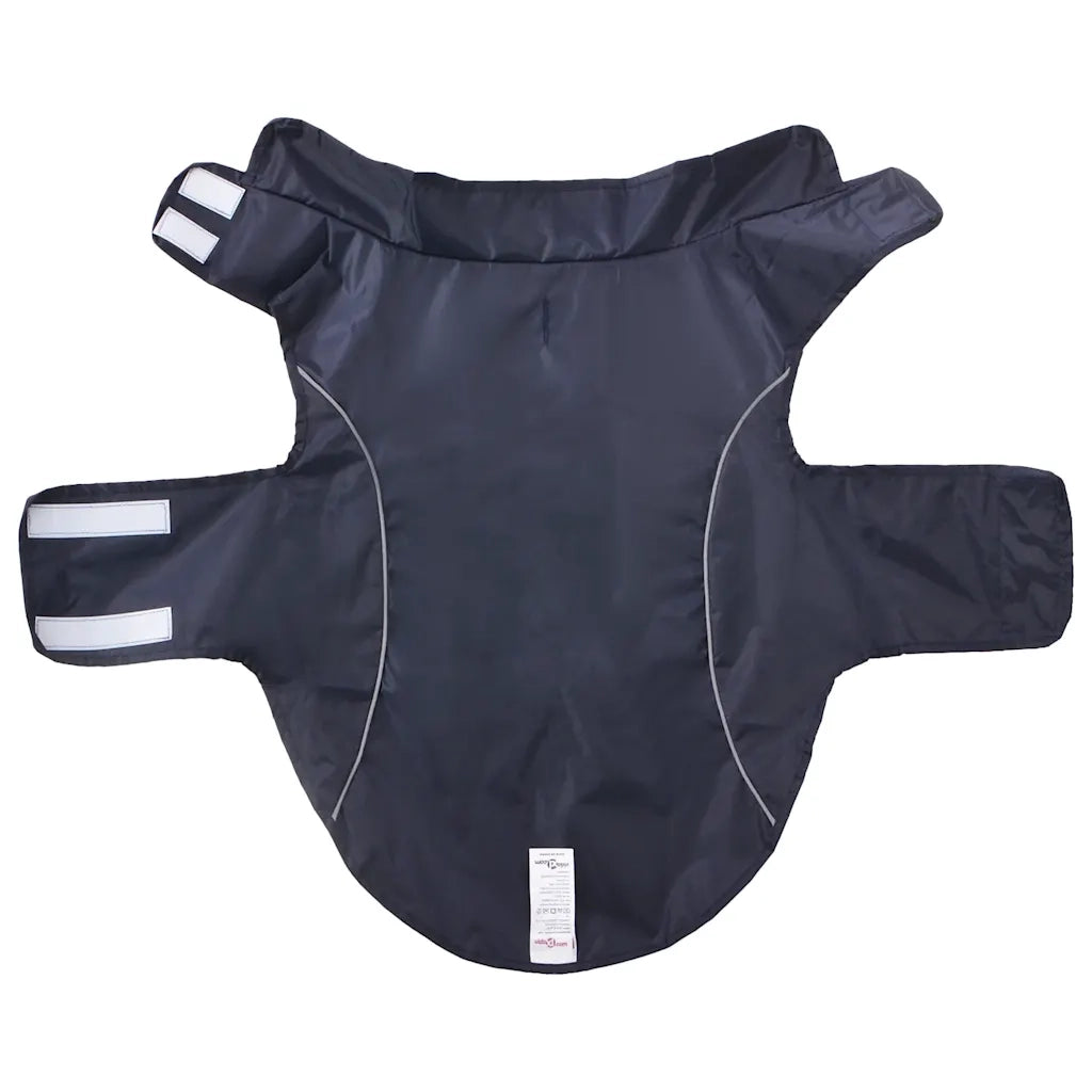 Impermeabile per Cani con Strisce Riflettenti Poliestere L 42000300