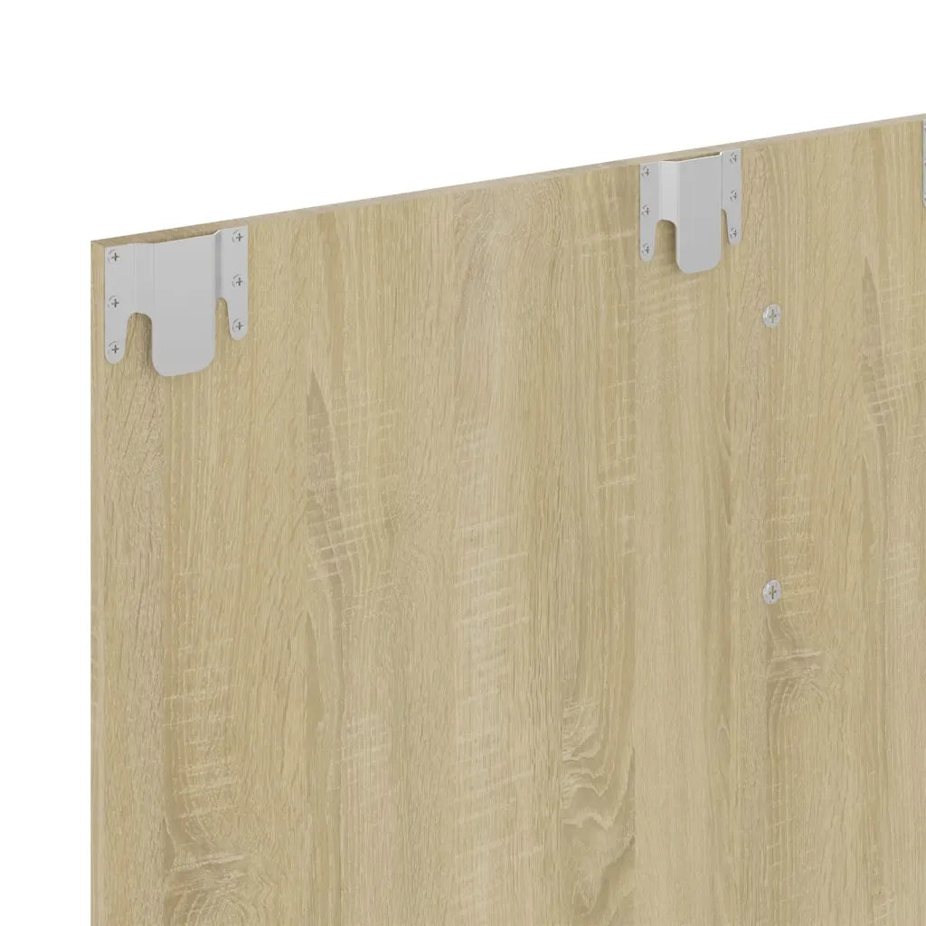 Mobile Porta TV a Parete Rovere Sonoma 120x23,5x90cm Truciolato cod mxl 16730