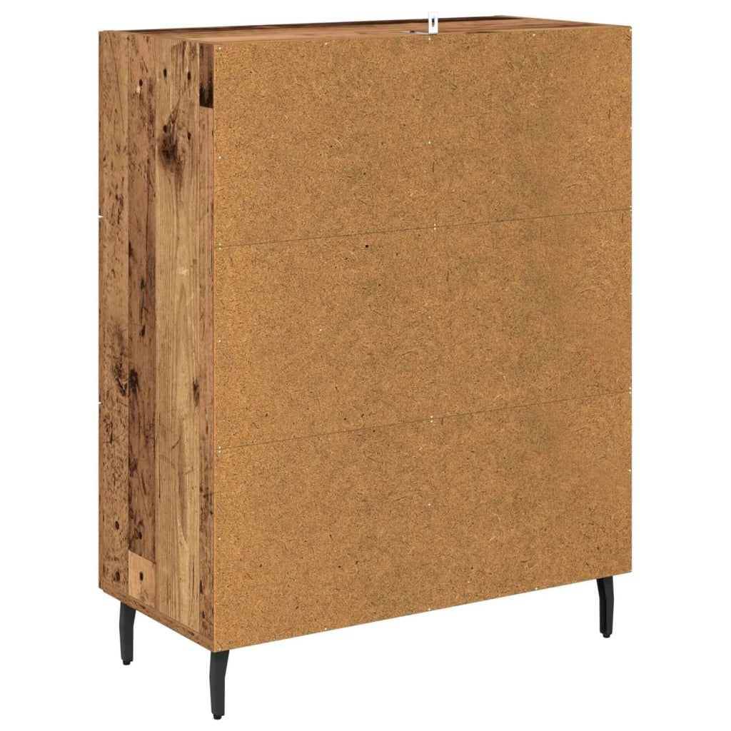 Credenza | Madia | Buffet da pranzo | Armadio da pranzo con cassetto Legno vecchio 69,5 x 34 x 90 cm