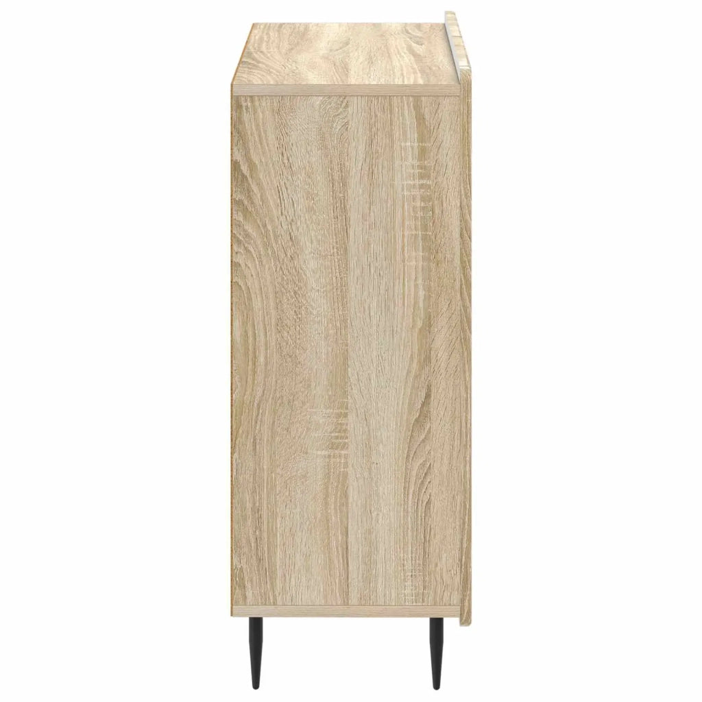 Mobiletto da Bagno ZWOLLE Rovere Sonoma 59,5 x 31 x 79,5 cm 896397