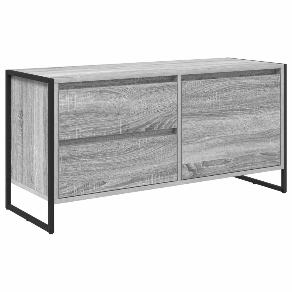 Mobile TV Grigio Sonoma 100 x 36 x 49.5 cm Legno multistrato 886621