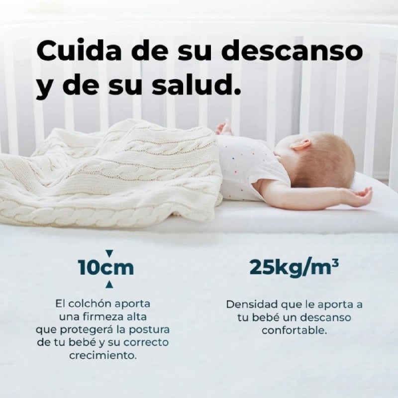 CECOTEC 07852 - Materasso per culla Flow BabyPure