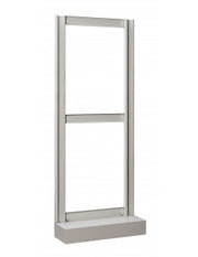 Telaio espositore da terra per cassettiere CRYSTAL BOX - H 150 cm