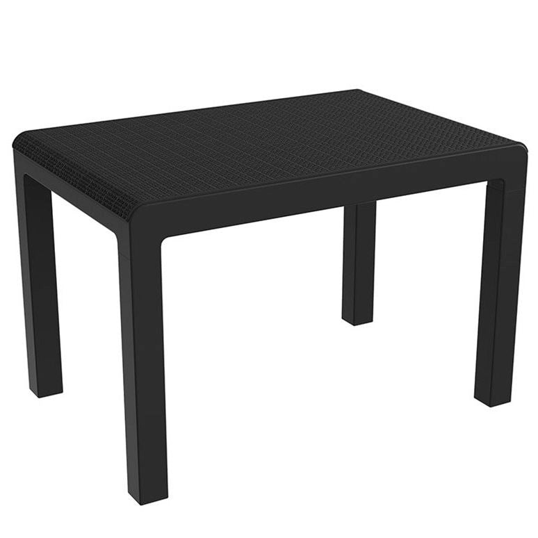 Set da giardino da 4 posti Riviera Antracite - La Dea Sedia