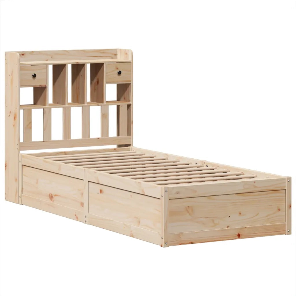 Letto senza Materasso 90x190 cm in Legno Massello di Pino 3323515