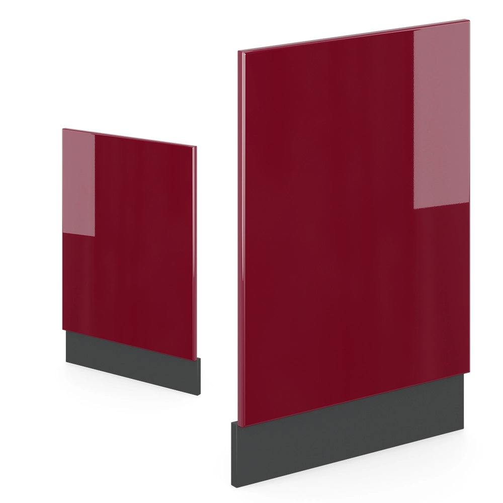 Vicco Mobili da cucina Rosso 45 cm Senza piano di lavoro