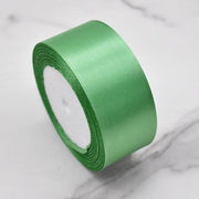 Tessuto di seta, 40 mm x 22,8 m, seta per decorazione, confezione regalo, manufatto a mano, decorazione, adatto per matrimonio, fai da te, seta di rosa, decorazione per torta, fiori, confezione regalo, verde di cedro