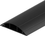 Geleida PVC nero - Ponte cavo a forma semicircolare - Massimo 3 cavi - Larghezza 75 cm - Lunghezza 15 m