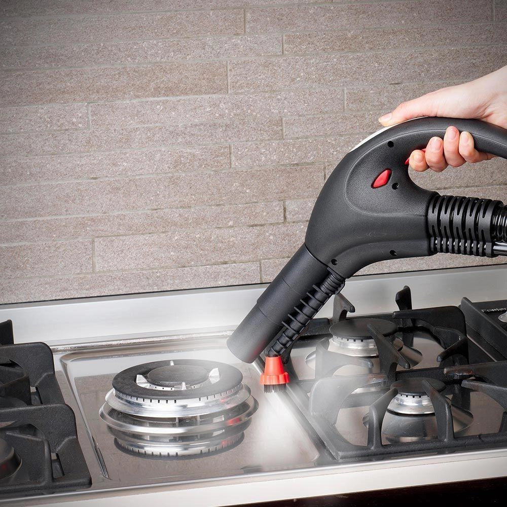 Polti Fav50_Multifloor Pulitore a vapore cilindrico 0,5 L 1350 W Rosso, Bianco