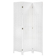 Trade Shop - Separe' A 3 Ante Pannelli Double Face Bianco Paravento Divisorio Ambienti Sep07 153010 -