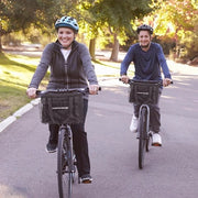 Tas per bicicletta con progetto pieghevole, inclusa tasca interna in nylon rimovibile, adatta per montaggio anteriore e posteriore