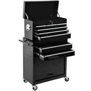 Carrello da officina a 8 cassetti nero 3408117