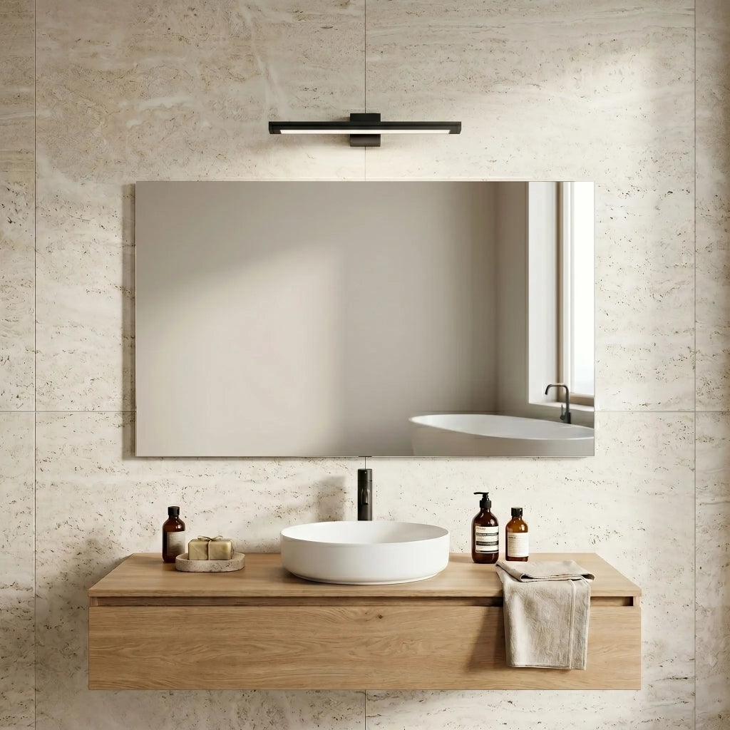 Applique Da Bagno Led Swe049-1w 40 Cm Black