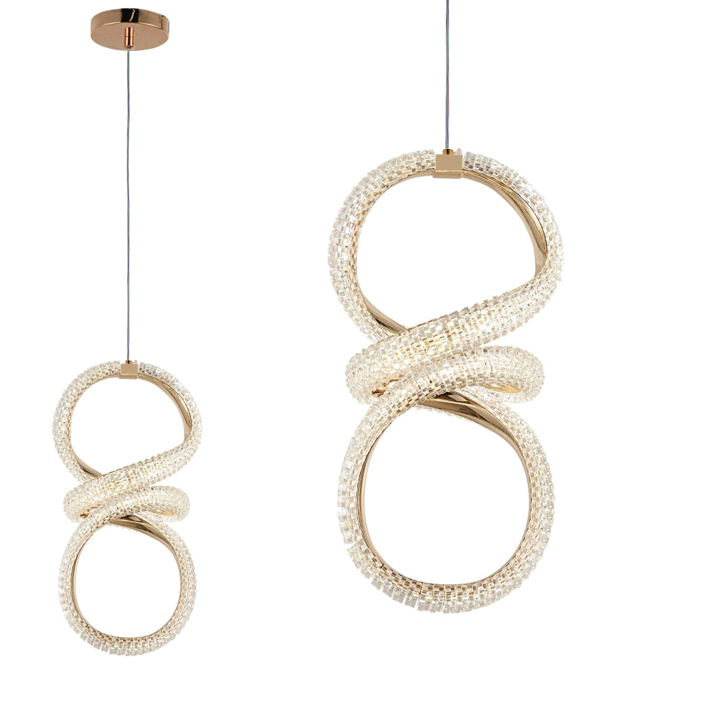 Lampada A Sospensione Led G070-cp Gold