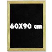 Trade Shop - Lavagna Nera Per Gessetto 60 X 90 Cm Lavagnetta Casa Ufficio Scuola -