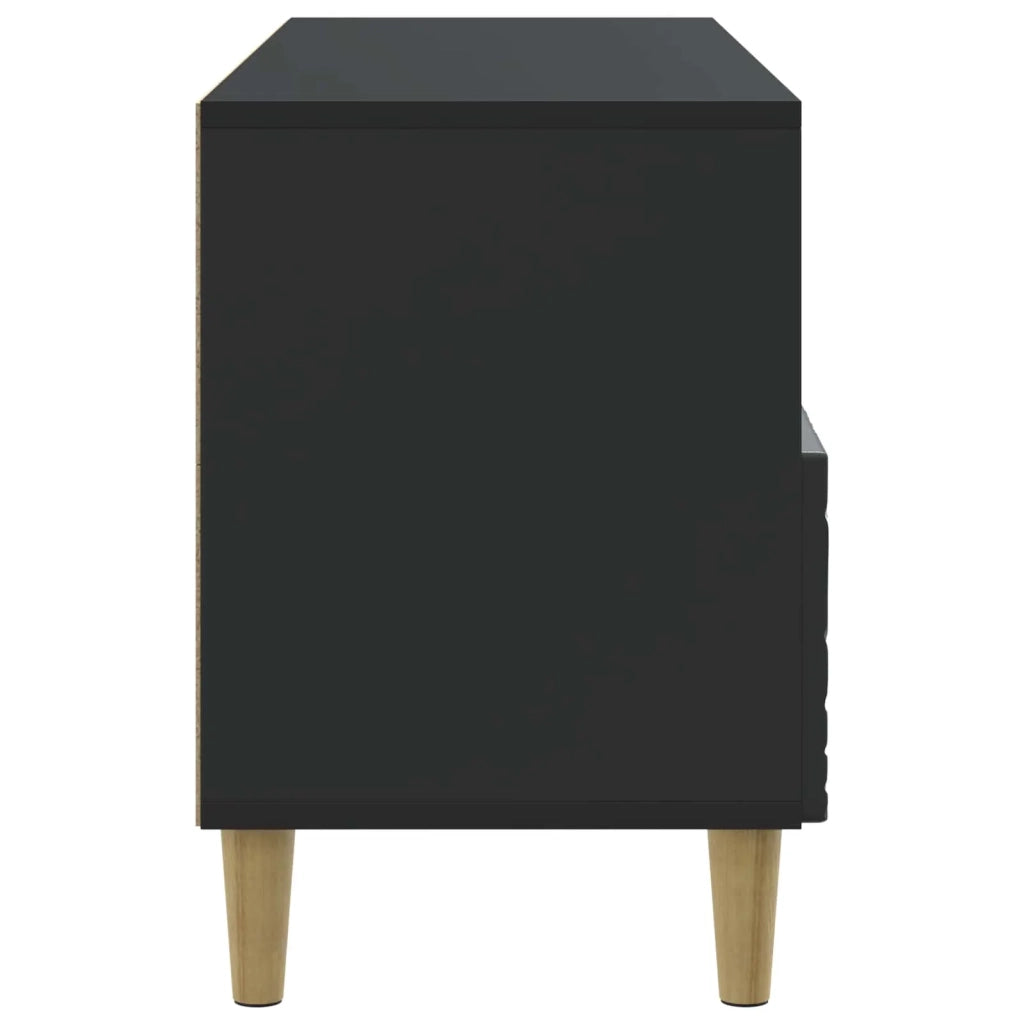 Mobile TV 102 x 34,5 x 50 cm Nero Legno ingegnerizzato