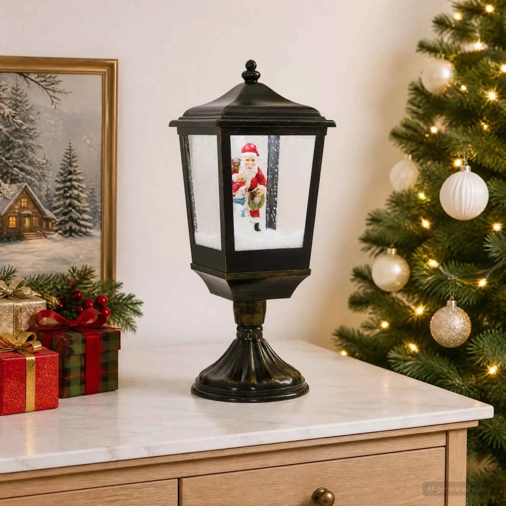 Lanterna di Natale ESPOO Bianco freddo 20,5 x 20,5 x 52 cm 42054676