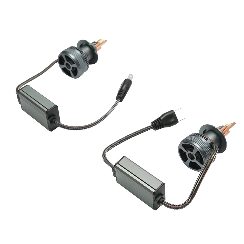 Set di 2 lampadine LED per auto H7, 60W, 12-36V, luce bianca fredda