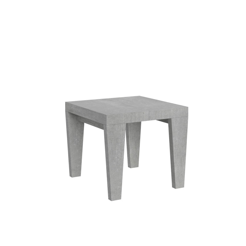 Tavolo allungabile 90x90/246 cm Spimbo - Cemento