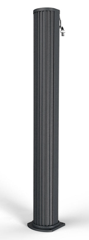 Fontana da Esterno con Rubinetto Arkema Jolly Grigio Antracite