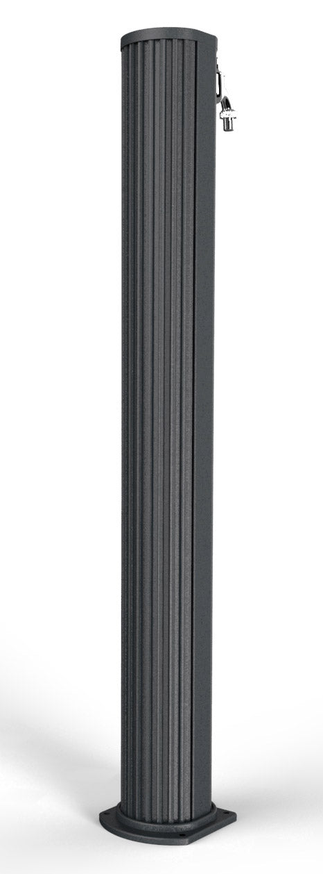 Fontana da Esterno con Rubinetto Arkema Jolly Grigio Antracite