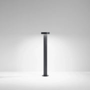 Paletto Esterno Moderno Stool Alluminio Antracite Led 12W 3000K Ip65