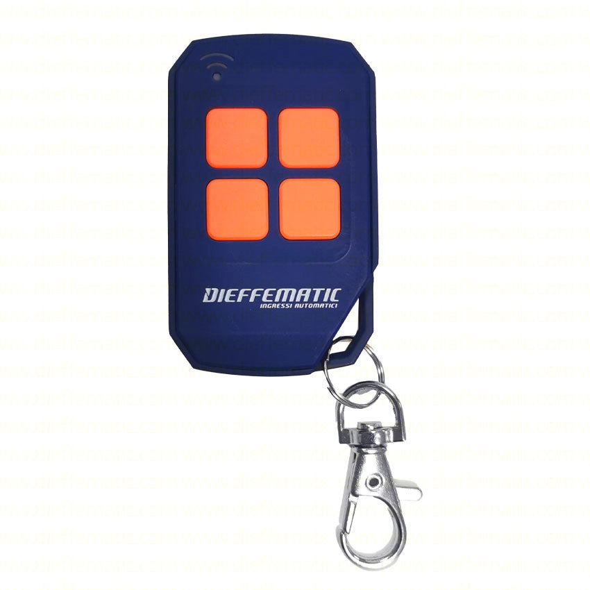 TELECOMANDO RADIOCOMANDO DIEFFEMATIC 433MHZ 4 CH EQUO-X COMPATIBILE EQUO-PLUS