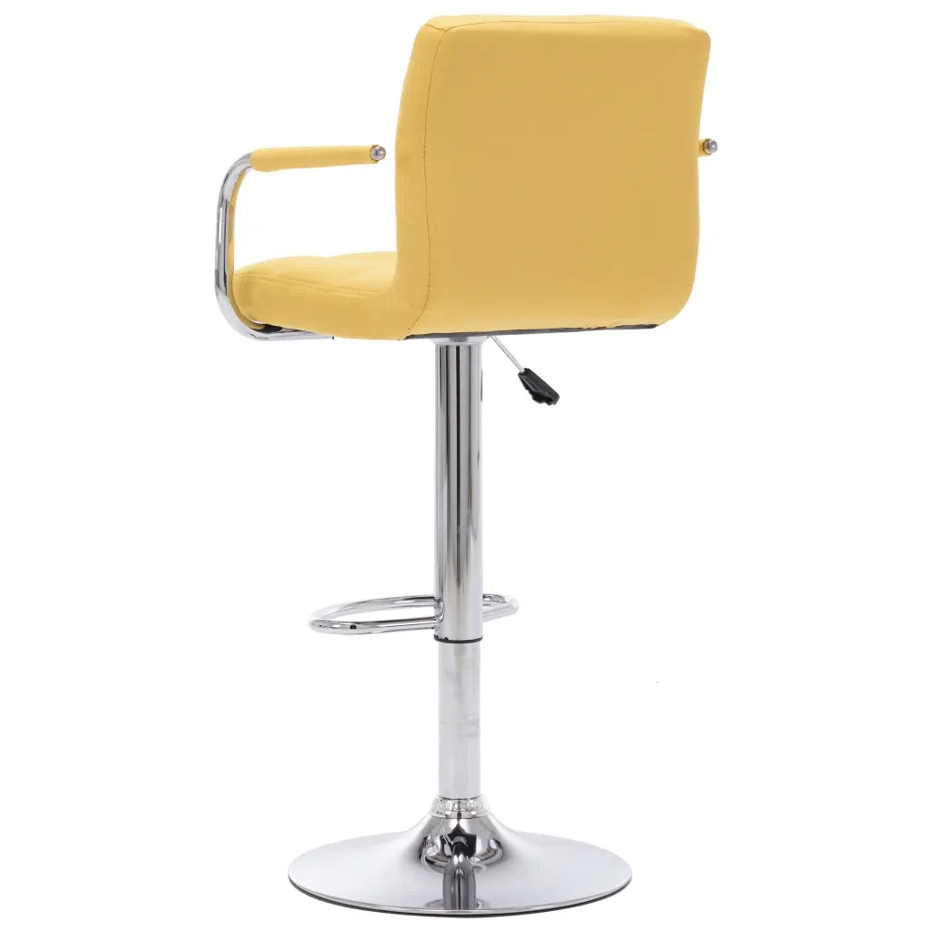 Sedia da Bar Gialla in Tessuto cod mxl 71037