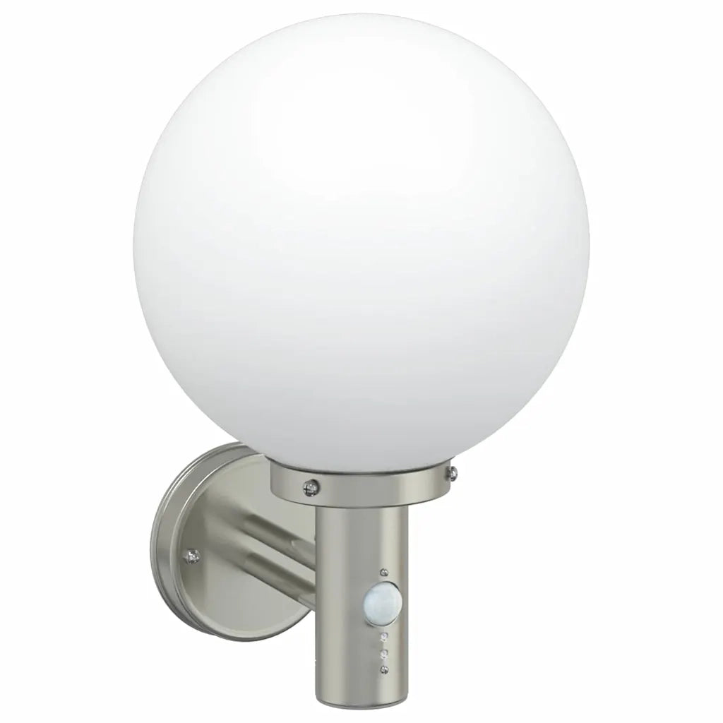 Lampada da Parete Esterna 2 pz Argento 28 x 25 x 38 cm CFW7040887