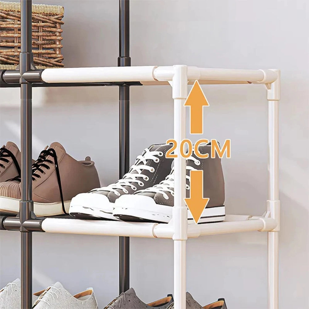 Trade Shop - Scarpiera Multistrato Organizzatore Salvaspazio Ingresso Design Compatto Funzionale -