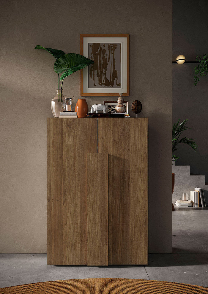 Mobile Multiuso 2 Ante con 5 Ripiani 78x37x116 cm Jupiter Mercure