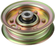 Katrol Stazionario in Acciaio Resistentente allo Sforzo - Compatibile con CT/CTH/GT/GTH/LT Husqvarna - Diametro Esterno 95,5 mm - Diametro Centrale 9,5 mm - Diametro della Cassetta del Cingolo 77 mm - Resistente ai Colpi e Corrosione - Katrol Idler