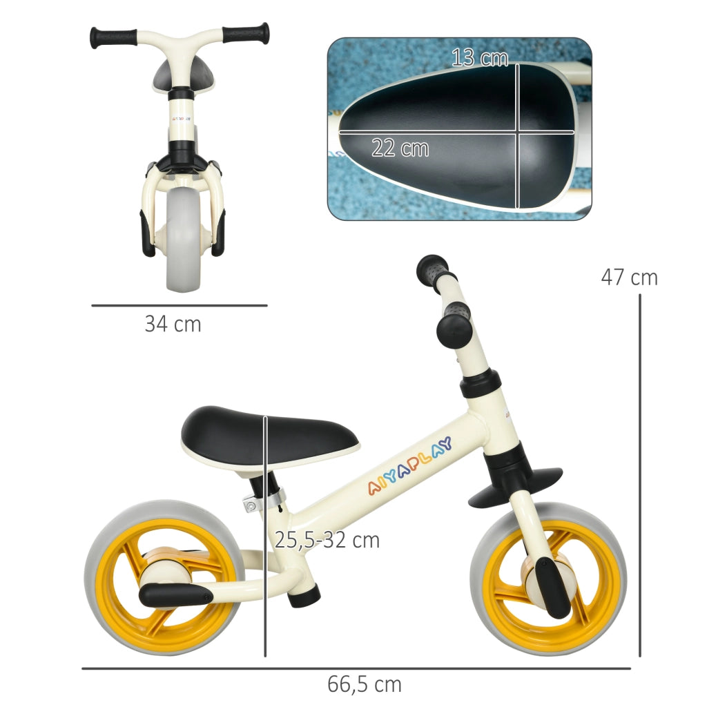 Bicicletta senza pedali regolabile ¨C zephmum ¨C arancione 18-48 mesi