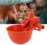 Beccutore automatico per acqua - 10 pezzi - Rifornimento automatico - Formato pratico - Strumento per l'acqua - Accessori per gabbie - Adatto per polli