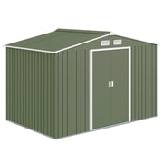 Casetta da Giardino ¨C zephmum ¨C Verde Chiaro Acciaio 277x195x192cm