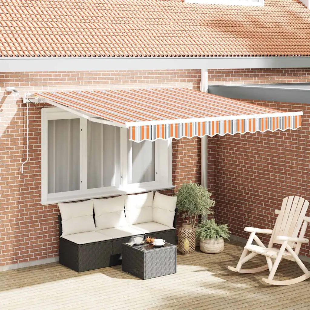 Tenda Retrattile Multicolore 300 x 250 cm Poliestere e Metallo 3330000