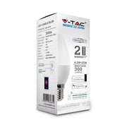 Lampadina led a bulbo 4,5 W Candela Smart RGB + WW + CW