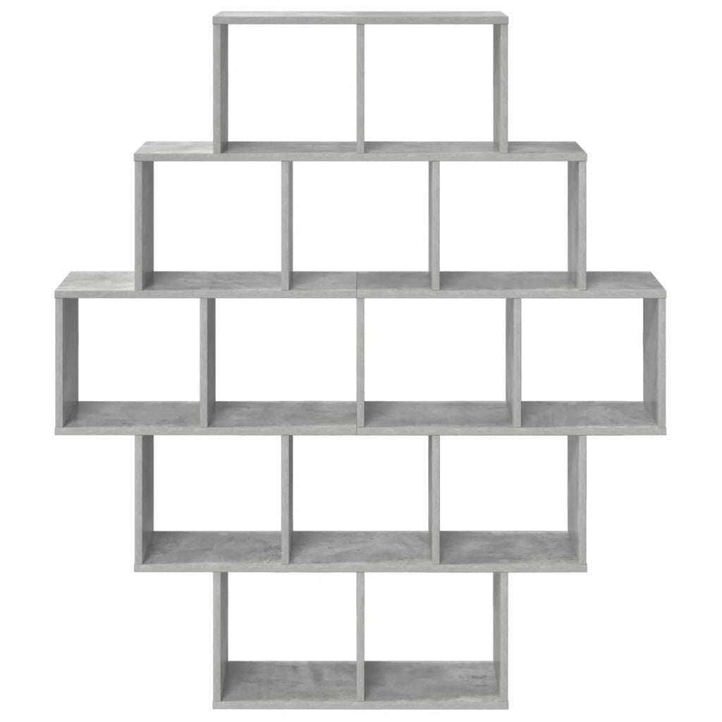 Scaffale da parete Grigio Cemento 120 x 20 x 136 cm 8012159