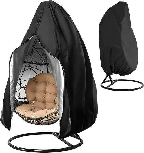 Elettrodomestico per esterni - tavolo per tavola da giardino - appoggio per tavolo da giardino (190 x 115 cm) - impermeabile - resistente al vento - protezione UV - protettore per mobili da giardino - nero.