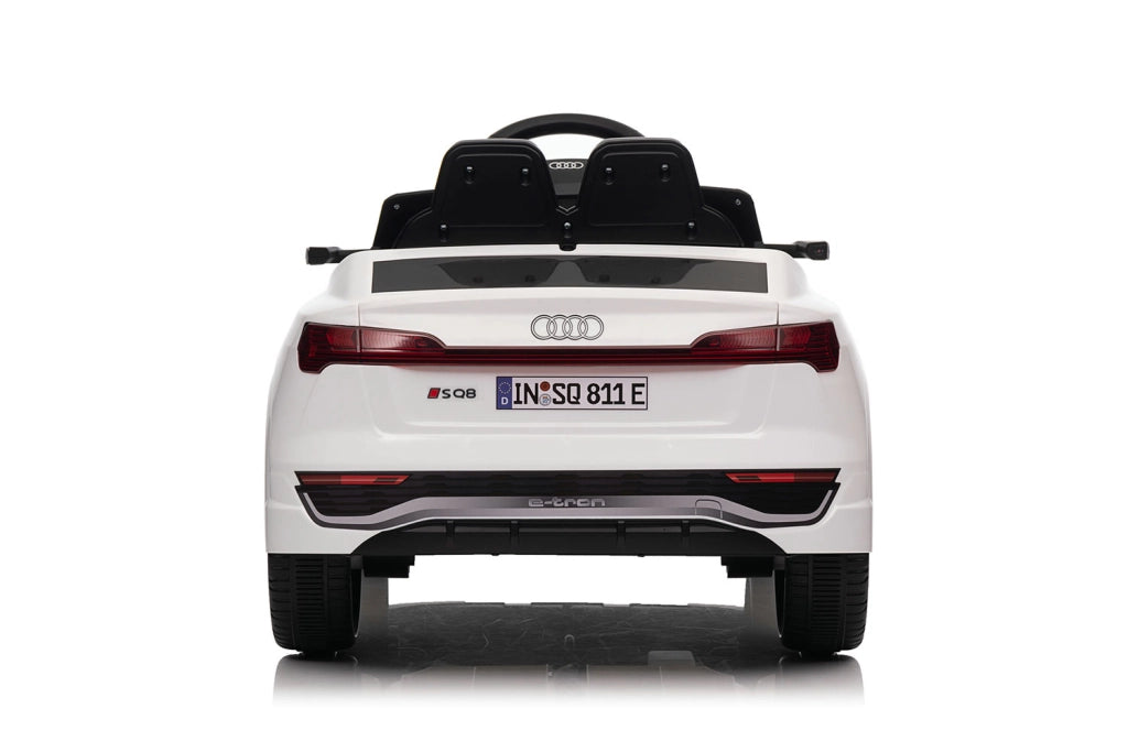 Macchina Elettrica per Bambini Licenza Ufficiale Audi SQ8 12V 4,5Ah Bianco