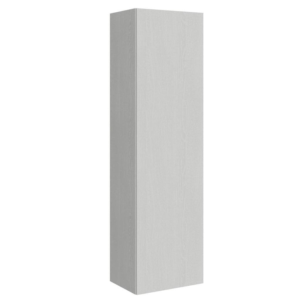 Mobile Alto Soggiorno 60x210,3x39,5 cm 1 Anta Bianco Frassino